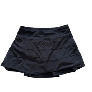 Lululemon Pace Rival Skirt Black Size 2 Regular